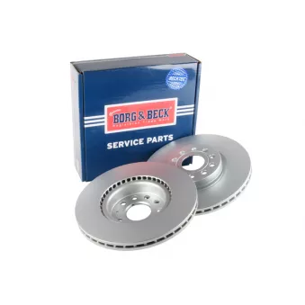 Jeu de 2 disques de frein avant BORG & BECK BBD4383