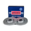 Jeu de 2 disques de frein avant BORG & BECK BBD4436 - Visuel 1