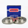 Jeu de 2 disques de frein avant BORG & BECK BBD4445 - Visuel 1