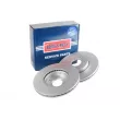 Jeu de 2 disques de frein avant BORG & BECK BBD4451 - Visuel 1