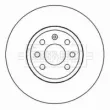 Jeu de 2 disques de frein avant BORG & BECK BBD4455 - Visuel 2