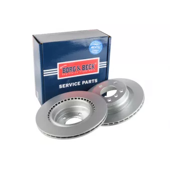 Jeu de 2 disques de frein arrière BORG & BECK BBD4467