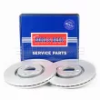 Jeu de 2 disques de frein avant BORG & BECK BBD4468 - Visuel 3