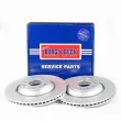 Jeu de 2 disques de frein arrière BORG & BECK BBD4551 - Visuel 1