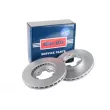 Jeu de 2 disques de frein avant BORG & BECK BBD4563 - Visuel 1
