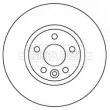 Jeu de 2 disques de frein avant BORG & BECK BBD4567 - Visuel 2