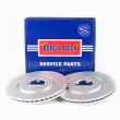 Jeu de 2 disques de frein avant BORG & BECK BBD4583 - Visuel 1