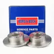 Jeu de 2 disques de frein avant BORG & BECK BBD4616 - Visuel 1