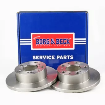 Jeu de 2 disques de frein avant BORG & BECK BBD4616