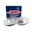 Jeu de 2 disques de frein avant BORG & BECK BBD4629 - Visuel 1