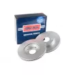 Jeu de 2 disques de frein avant BORG & BECK BBD4638 - Visuel 1