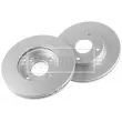 Jeu de 2 disques de frein avant BORG & BECK BBD4638 - Visuel 3