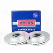 Jeu de 2 disques de frein avant BORG & BECK BBD4659 - Visuel 1
