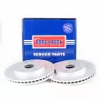 Jeu de 2 disques de frein avant BORG & BECK BBD4683 - Visuel 1