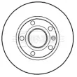 Jeu de 2 disques de frein avant BORG & BECK BBD4687 - Visuel 2