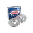 Jeu de 2 disques de frein avant BORG & BECK BBD4732 - Visuel 1
