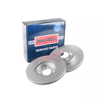 Jeu de 2 disques de frein avant BORG & BECK BBD4732