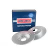 Jeu de 2 disques de frein arrière BORG & BECK BBD4757 - Visuel 1