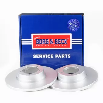 Jeu de 2 disques de frein avant BORG & BECK BBD4760