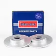 Jeu de 2 disques de frein arrière BORG & BECK BBD4761 - Visuel 1