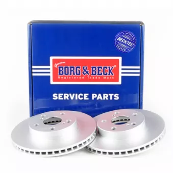 Jeu de 2 disques de frein avant BORG & BECK BBD4776