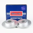 Jeu de 2 disques de frein avant BORG & BECK BBD4787 - Visuel 1