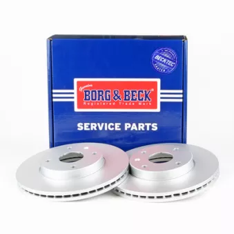 Jeu de 2 disques de frein avant BORG & BECK BBD4794