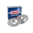 Jeu de 2 disques de frein arrière BORG & BECK BBD4798 - Visuel 1