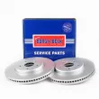 Jeu de 2 disques de frein avant BORG & BECK BBD4809 - Visuel 1