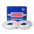 Jeu de 2 disques de frein avant BORG & BECK BBD4916 - Visuel 1