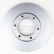 Jeu de 2 disques de frein avant BORG & BECK BBD4916 - Visuel 3