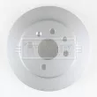 Jeu de 2 disques de frein arrière BORG & BECK BBD4961 - Visuel 3