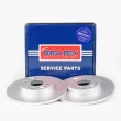 Jeu de 2 disques de frein arrière BORG & BECK BBD4994 - Visuel 1