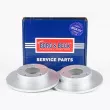 Jeu de 2 disques de frein arrière BORG & BECK BBD5074 - Visuel 1