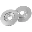 Jeu de 2 disques de frein avant BORG & BECK BBD5086 - Visuel 3