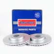 Jeu de 2 disques de frein avant BORG & BECK BBD5121 - Visuel 1