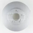 Jeu de 2 disques de frein avant BORG & BECK BBD5129 - Visuel 3