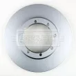 Jeu de 2 disques de frein arrière BORG & BECK BBD5212 - Visuel 3
