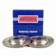 Jeu de 2 disques de frein arrière BORG & BECK BBD5224 - Visuel 1