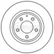 Jeu de 2 disques de frein arrière BORG & BECK BBD5224 - Visuel 2