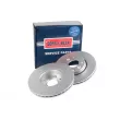 Jeu de 2 disques de frein avant BORG & BECK BBD5226 - Visuel 1