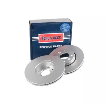 Jeu de 2 disques de frein avant BORG & BECK BBD5226
