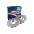 Jeu de 2 disques de frein avant BORG & BECK BBD5236 - Visuel 1