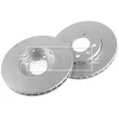 Jeu de 2 disques de frein avant BORG & BECK BBD5236 - Visuel 3