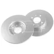 Jeu de 2 disques de frein avant BORG & BECK BBD5242 - Visuel 3
