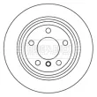 Jeu de 2 disques de frein arrière BORG & BECK BBD5259 - Visuel 2