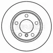 Jeu de 2 disques de frein avant BORG & BECK BBD5263 - Visuel 2