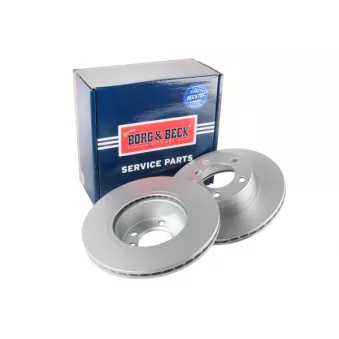 Jeu de 2 disques de frein avant BORG & BECK BBD5264