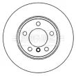 Jeu de 2 disques de frein avant BORG & BECK BBD5264 - Visuel 2