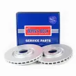 Jeu de 2 disques de frein avant BORG & BECK BBD5271 - Visuel 1